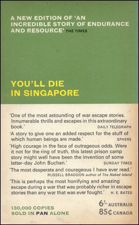 You'll Die In Singapore