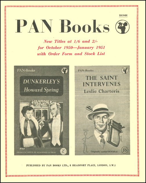 Octoner 1950 To January 1951 New Titles
