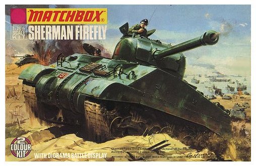 Sherman Tank by Roy Huxley