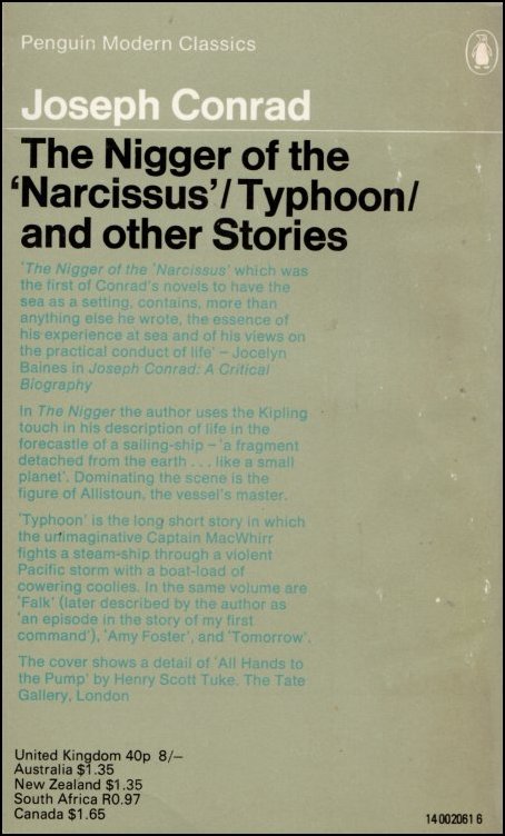 The Nigger of the Narcissus Typhoon