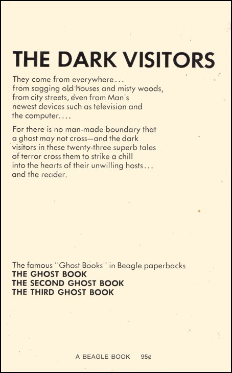 Fourth Ghost Book Beagle