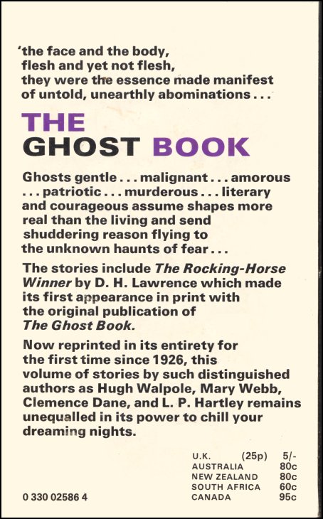 First Ghost Book