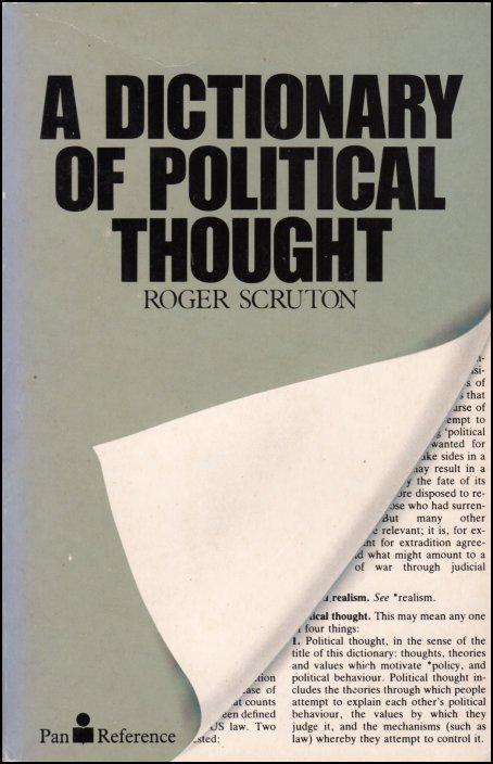A Dictionary of Political Thought