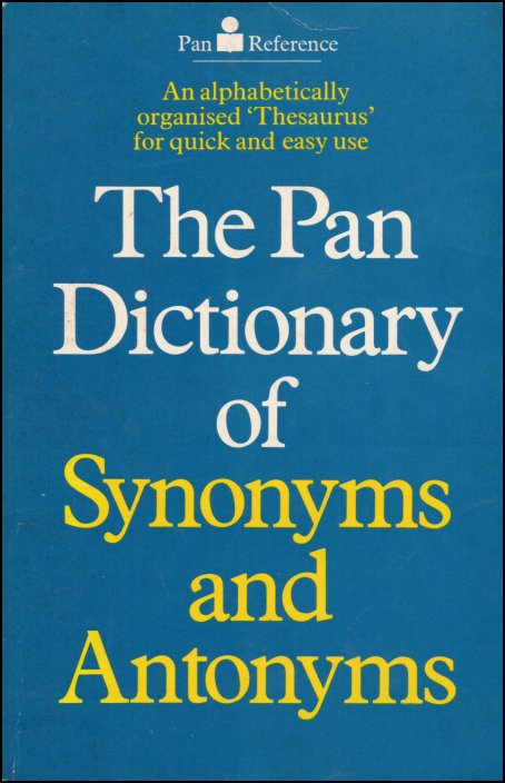 Dictionary of Synonyms and Autonyms