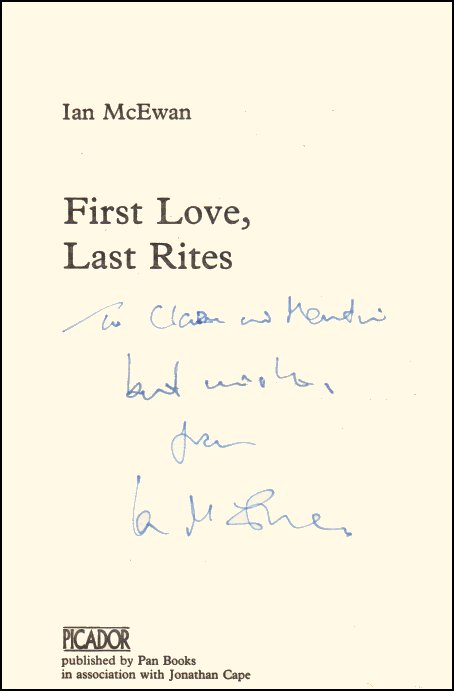 First Love Last Rites