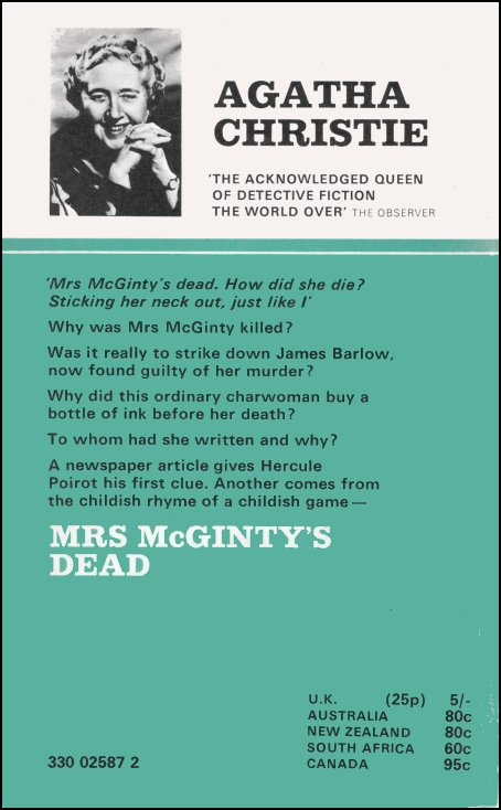 Mrs McGintys Dead