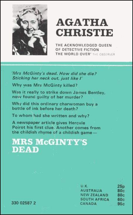 Mrs McGintys Dead