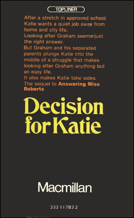 Decision for Katie