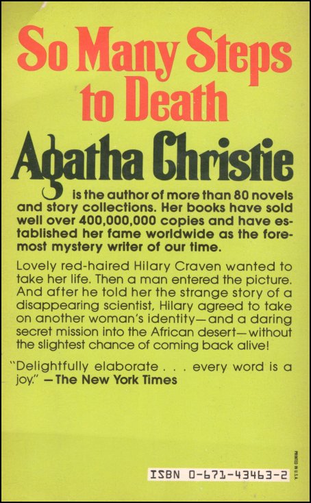 So Many Steps to Death