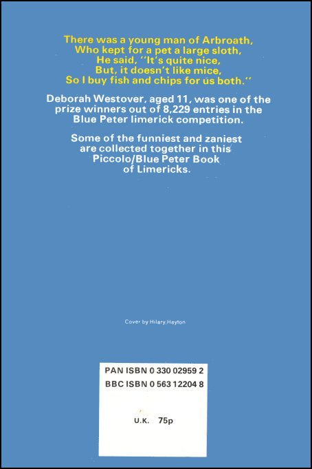 The Blue Peter Book of Limericks