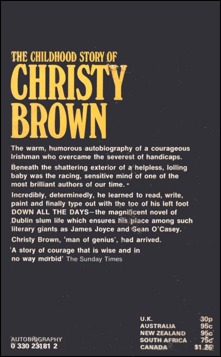 The Childhood of Christy Brown