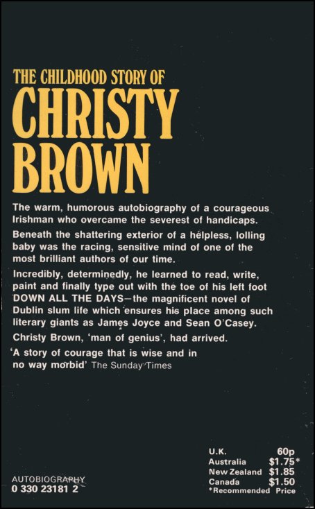 The Childhood of Christy Brown