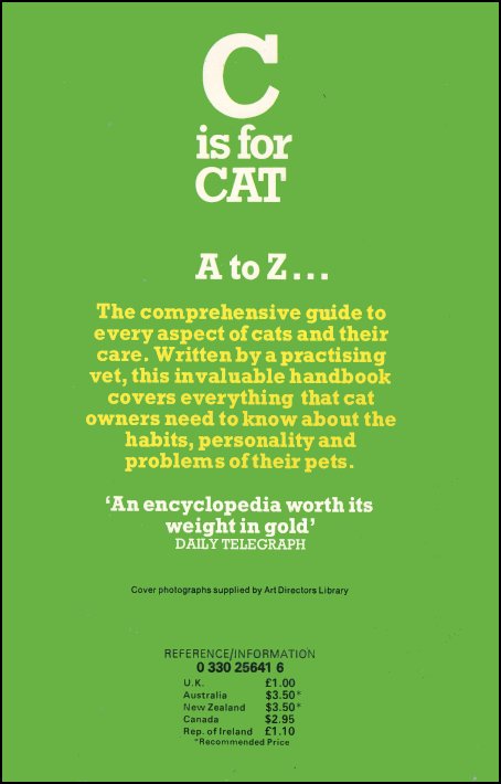 C is for Cat