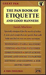 The Pan Book Of Etiquette And Good Manners
