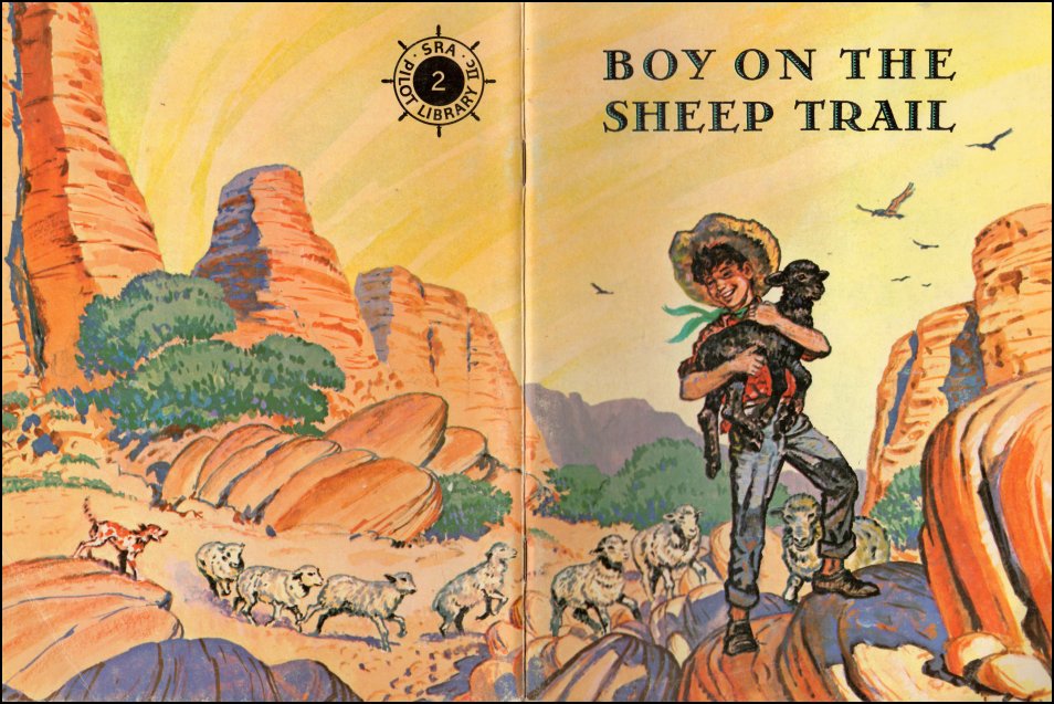 Boy On The Sheep Trail